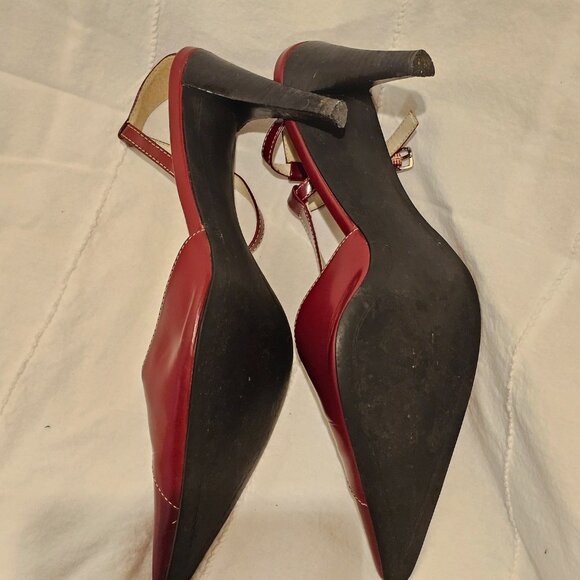 Chadwick's burgundy slingback style heel (size 8.5) - Picture 4 of 4